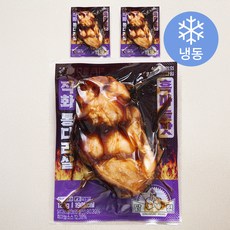 직화 통다리살 흑마늘맛 (냉동), 120g, 3개