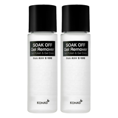 KONAD 凝膠專用卸甲液 草莓 含維生素E 保濕, 100ml, 2瓶