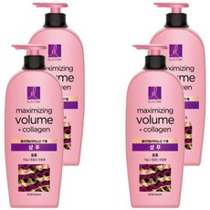 엘라스틴 마린콜라겐 탱글볼륨 샴푸, 680ml, 4개