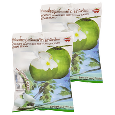 MITMAI 蜜泰 椰子水果糖 110g, 2袋