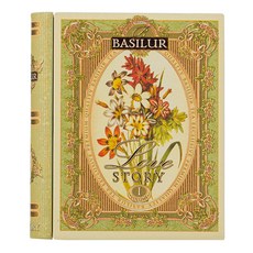 BASILUR 迷你故事書造型鐵盒裝紅茶包, 10g, 1盒, 1盒