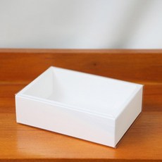 長方形抽屜盒, 白色, 20個