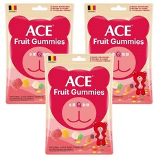 ACE 水果Q軟糖, 48g, 3包