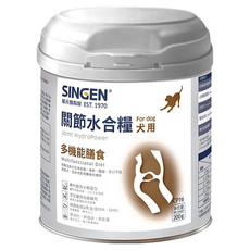SINGEN CP16關節水合糧犬用 200g 多功能糧食 全年齡犬隻適用, 維護骨骼/關節, 1罐