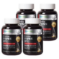 뉴트리디데이 프리미엄 쏘팔메토 골드 550mg, 90정, 4개