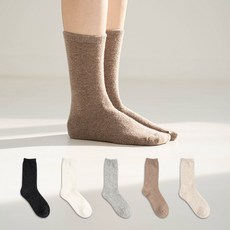 socks factory 女士保暖羊毛襪 5 雙裝