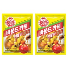 오뚜기 바몬드 카레 골드 매운맛, 100g, 2개
