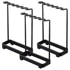 GOODIE FOODIE 立式牙刷架, 黑色, 3個