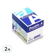 더블에이 미니박스 메모지, 500매, 2개