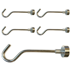 OROBELL 風鈴用釹磁鐵掛鉤, 單一顏色, 5個