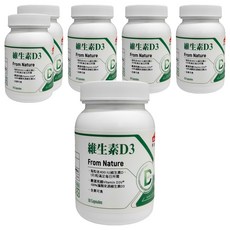 NutriMate 你滋美得 維生素D3膠囊, 30顆, 545mg, 6罐