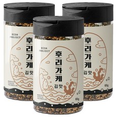 拌飯香鬆 海苔口味, 3罐, 65g