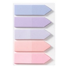 PEONIST 旗標索引貼紙 04粉彩箭頭, 5入, 1個