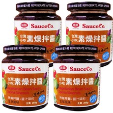 味榮 素燥拌醬, 天然香椿葉手工調製黑豆壺底醬油, 拌飯拌麵皆適用, 255g, 4罐