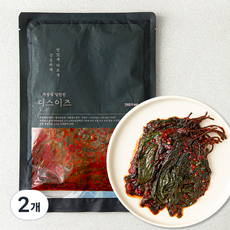 디스이즈 맛 생깻잎무침, 500g, 2개