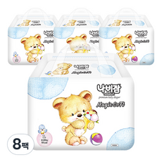 nabizam Magic Soft 黏貼型尿布 兒童通用, 288張, 4階段