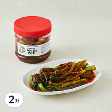 우리땅에놀던 여수돌산 갓김치, 450g, 2개