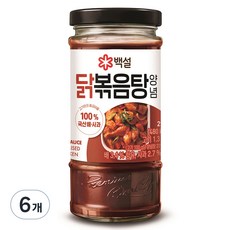 백설 닭볶음탕양념, 290g, 6개