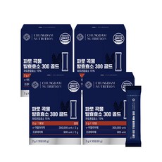 ChungdamNutrition Pharoh 穀物發酵酵素 300 黃金, 4個, 30冊