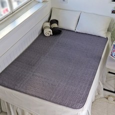 미쁜 EMF 참숯 전기요, 차콜딥그레이, 대(130 x 180 cm)