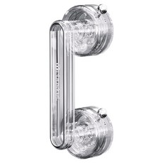 May Living 吸附式免打孔把手, 1個, 透明