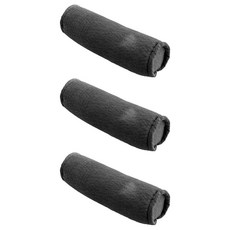 Begozani 純棉條紋絎縫柏樹頸枕, 洗灰色, 3個