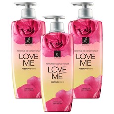 엘라스틴 퍼퓸 드 컨디셔너 러브 미 피치 앤 프리지아향, 600ml, 3개