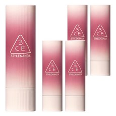 3CE 캐시미어 허그 립스틱 3.5g, 5개, 텍스트 미