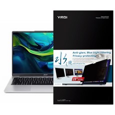 YADI 亞第 插卡隱貼 16 : 10 水之鏡防窺片 Acer Aspire Lite AL14 31P C0ZF專用 PF4PPB-W140 14吋, 1個