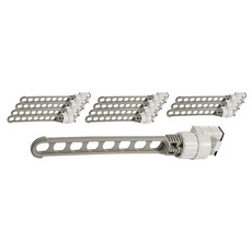 데일린 공간 활용 틈새 옷걸이, 그레이, 12개