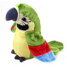 袋鼠鸚鵡娃娃, 22cm, 綠色