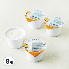 남양유업 불가리스 유당제로 요거트 복숭아, 80g, 8개