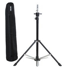 morris 便攜固定器假髮三腳架, 黑色, 1組