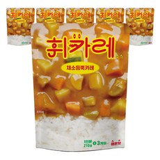 hwicurry 即食蔬菜咖哩, 6個, 210g