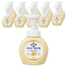 아이깨끗해 핸드워시 순 보송보송 파우더향, 250ml, 25개