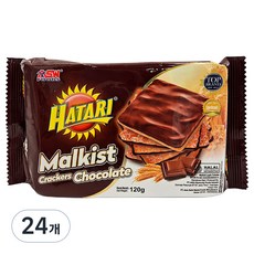 하타리 말키스트 초콜릿맛 크래커, 120g, 24개