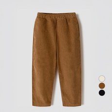 unifriend 兒童日常燈芯絨九分棉褲