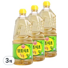 오뚜기 양조식초, 3개, 1.5L