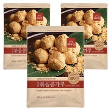배대감 국산 볶음콩가루, 3개, 500g