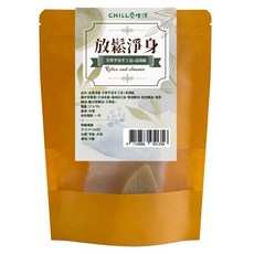 CHILL 愛生活 放鬆淨身艾草平安手工皂+皂袋組 (手工皂+皂袋) 溫和潔淨 保濕滋潤, 37g, 1組