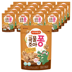아이배냇꼬마 곡물조아퐁 과자, 곡물맛, 30g, 21개
