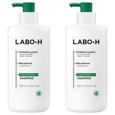 LABO-H 益生菌強健頭皮洗髮精, 610ml, 2個