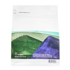 모모스커피 부산 시그니처 블렌드 원두 커피, 홀빈(분쇄안함), 500g, 1개