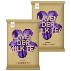 開元食品 特濃厚薰衣草奶茶, 口感濃郁香醇，冷熱飲皆適合, 1kg, 1包, 2包