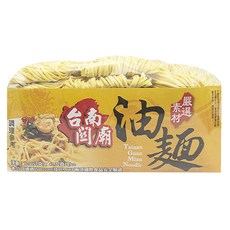 忠義 台南關廟油麵 全素可食 古法手工製麵 15入, 1.2kg, 1包