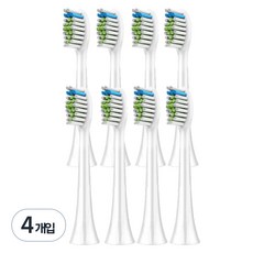 Tobi.m 飛利浦弧形電動牙刷替換刷頭 4入, HX6064/05, 2組