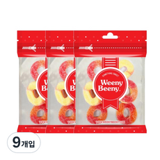 위니비니 피치링구미, 50g, 9개