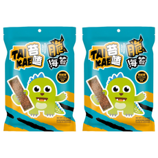 苔嗑 脆海苔 胡椒鹽口味 薄脆爽口 非油炸製作, 36g, 2包