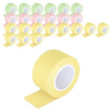 Scalla 記事膠帶 24 mm 黃色 4 片 + 綠色 2 片 + 粉紅色 2 片補充裝, 3套, 混合色