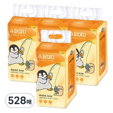 SUPER DADDY Mr.Peng魔法纖薄黏貼型尿布 男女通用, 小型(S), 528張